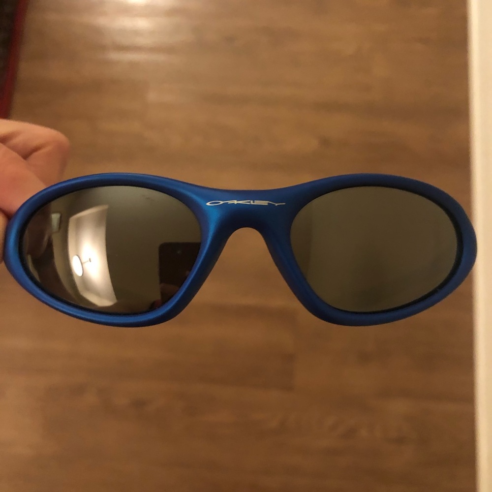 Oakley blue sunglasses